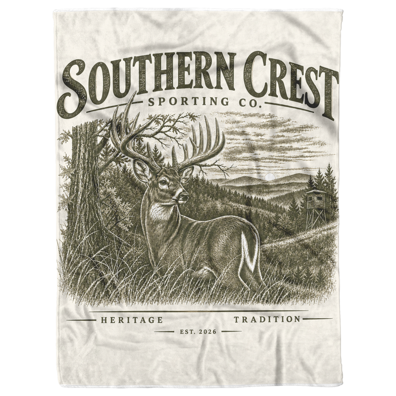 Southern Crest Deer Blanket