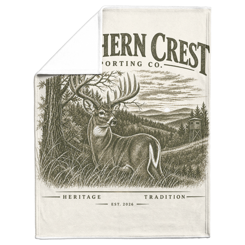 Southern Crest Deer Blanket