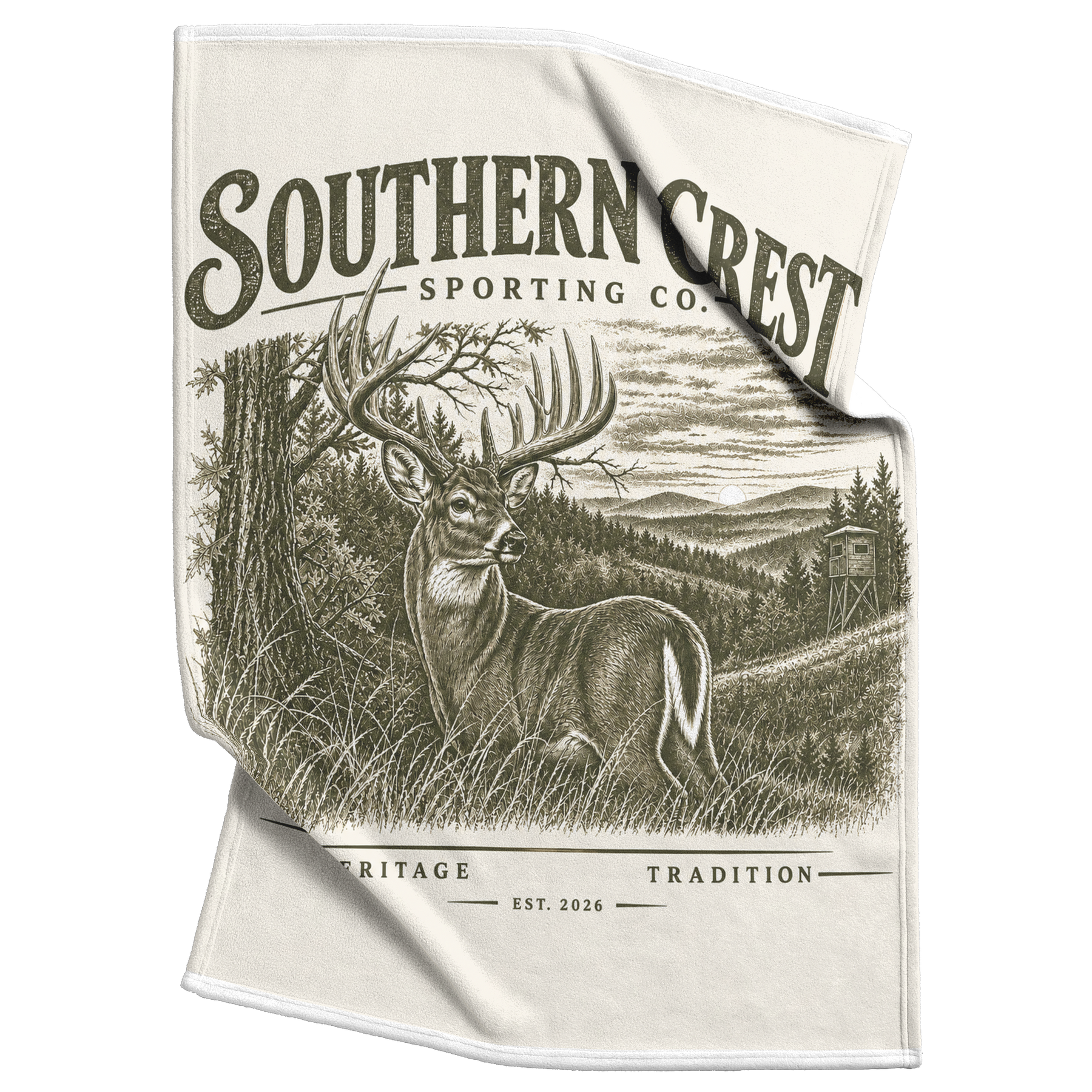 Southern_Crest_Deer_Blanket_V_Blanket_Top_Bottom_Folds_Mockup.png_15966849